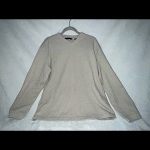 Cream mens large sweater